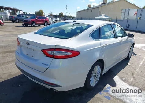 2013 Ford Fusion Hybrid Se из США, поврежденный, VIN 3FA6P0LU9DR227607
